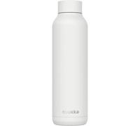 Botella térmica Quokka Solid White de acero inoxidable 850 ml - Gran capacidad, doble pared al vacío, 15 h fría, boca ancha, tapa antigoteo, idea de regalo