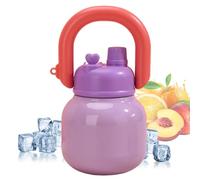 Botella Térmica | Recipiente De Hidratación 650 ml | Botella De Acero Inoxidable Aislada - Para Niñas Adolescentes Niños Niños Pequeños Estudiantes Escuela Senderismo Pícnic