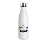 Botella Térmica Regalo Día del Profesor/a Maestro/a Regalo Profesor/a (LETTERING MAESTRA)
