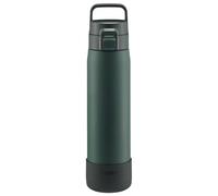 Botella térmica Tiger MED-A 800ml Easy-to-Go One-Push, con asa, apertura one-push, sin BPA, conservación fría 24h y caliente 12h, diseñada en Japón, color verde bosque