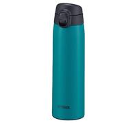 Botella térmica Tiger modelo One-Push con bloqueo automático MCT-K 500 ml (verde viridiano)