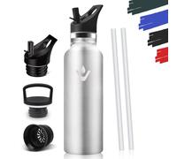 Botella Termical 750ML, Sin BPA, Cantimplora, Acero Inoxidable 18/8, Botella Acero Inoxidable, A Prueba De Fugas Reutilizable, Termo Para Camping, Gimnasio, Escuela, Deportes