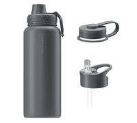 Botella Termo 1000 ml Acero Inoxidable Wessper B3 TERMOSTAEL Gris