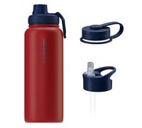Botella Termo 1000 ml Acero Inoxidable Wessper B3 TERMOSTAEL Rojo