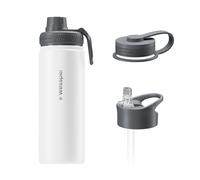 Botella Termo 500 ml Acero Inoxidable Wessper B3 TERMOSTAEL Blanco