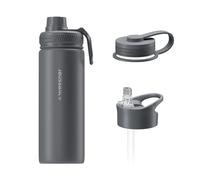 Botella Termo 1000 ml Acero Inoxidable Wessper B3 TERMOSTAEL Gris