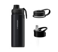 Botella Termo 500 ml Acero Inoxidable Wessper B3 TERMOSTAEL Negro