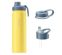 Botella Termo 700 ml Acero Inoxidable Wessper B3 TERMOSTAEL Amarillo