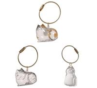 Botella Transparente para Guardar Pelo De Gato, Contenedor para Recoger Pelo De Mascota, Llavero Colgante, Cápsula De Juguete, Regalo Conmemorativo para Dueños De Mascotas.