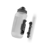 Botella Twist 750ml Blanco/Transparente+Fijación para Bici FL-TS-09676 ( Clr )