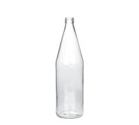 Botella universal de 750 ml con forma de zanahoria, vidrio, boca: PP 28
