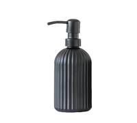 Botella vacía de vidrio para desinfectante de manos, loción y champú, diseño de prensa vertical, recipiente recargable para gel de baño, color: C3, ideal para el hogar y viajes