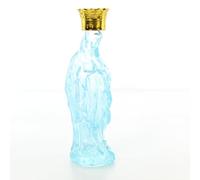 Botella Virgen María de cristal con 35 ml de agua de Lourdes - Botella de agua de Lourdes - Culto cristiano en Eau