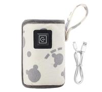 Botella Warmer for Breastmilk, enfermería botella de calor, portátil Milk Warmer, USB recargable botella Warmer, Travel Bottle Warmer, Breastmilk Heater, Feeding Bottle Warmer, Thermal Milk Warmer Ba