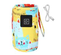 Botella Warmer, USB Powered Heating Sleeve, portátil Insulation Pouch, Fast Temperature Maintenance, Travel-Friendly Accessory, Ideal para Breastmilk, Outdoor, Indoor Feeding