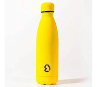 Botella Water Revolution Termo INOX. Premium 500ml antigoteo, Alta Resistencia, BPA Free (Amarillo Flúor)