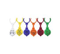 botellas - 6 piezas estampado animal para refrescos | Cierres reutilizables herméticos a prueba derrames | Identificadores envases bebida - hogar, reunión, viaje, acampada