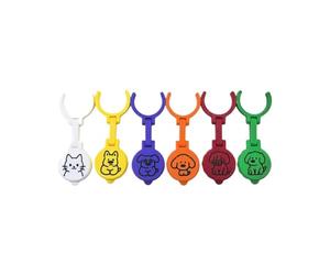 botellas - 6 piezas estampado animal para refrescos | Cierres reutilizables herméticos a prueba derrames | Identificadores envases bebida - hogar, reunión, viaje, acampada