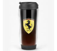 Botellas Agua para Ferrari SF90 XX Stradale,Acero Inoxidable,con Logo del Coche Botella Termica,Water Bottle,Vaso Termico,Sin BPA,Regalos Coches para Hombres Ymujeres,Black