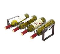 Botellas apilables para almacenamiento de vino, para contenedor de vino creativo, marco de vino tinto para sala de estar, cocina