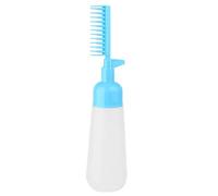Botellas aplicadoras de aceite para el cabello 2 en 1 con peine, aplicador de botella de tinte para el cabello, peine para raíces