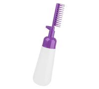 Botellas aplicadoras de aceite para el cabello 2 en 1 con peine, aplicador de botella de tinte para el cabello, peine para raíces