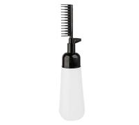 Botellas aplicadoras de aceite para el cabello 2 en 1 con peine, aplicador de botella de tinte para el cabello, peine para raíces
