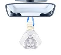 Botellas de aceite difusoras de coche, colgante de botella ambientadora con cordón automático, adorno de botellas de fragancia para autos, áreas de trabajo, cocinas, baños