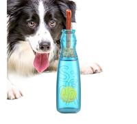 Botellas de agua chirriantes juguetes para perros,Lindas botellas indestructibles chirriantes juguetes para masticar perros | Juguete para masticar para cachorro interactivo para la limpieza de los