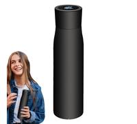 Botellas De Agua De Acero Inoxidable: Botellas Dee Agua Metal, Botella Térmica LED Con Pantalla Des Temperatura, Botella Des Aguaa Con Bebida | Botell Acero Inoxidable Aislada, Sinlips, Más,