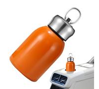 Botellas de agua de metal - Estructura compacta de vaso de vacío, botella con tapa segura, forma del cuerpo fácil de agarrar, soporte para bebidas rellenable, hidratación diaria para y para