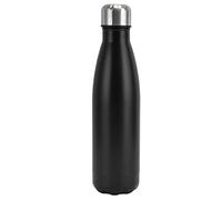 Botellas De Agua, Frasco Térmico Resistente A La Oxidación Para Acampar, Ir De Excursión, Viajar Para La Escuela, Deportes Al Aire Libre(Negro mate)