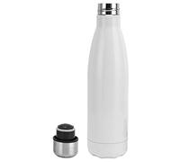 Botellas De Agua, Frasco Térmico Resistente A La Oxidación Para Acampar, Ir De Excursión, Viajar Para La Escuela, Deportes Al Aire Libre(Blanco brillante)