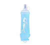 Botellas de agua plegables - Botella de agua plegable | Botellas de viaje | Frasco plegable con cubierta a prueba de polvo Ligero reutilizable a prueba de fugas para viajes para acampar ciclismo de se