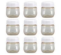 Botellas de Almacenamiento de Leche Materna de Cuello Ancho, con Diseño de Tapa a Prueba de Derrames, 9 Recipientes de 90 Ml para Frigorífico, Compatibles con Extractor de Leche