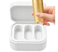 Botellas de Antitranspirante Vacías Estuche Protector Antifusión para Baño | Estuche de Recambios Antitranspirantes Para Viaje Hogar Rutina Diaria Mujeres Hombres Bolsas de Gimnasio