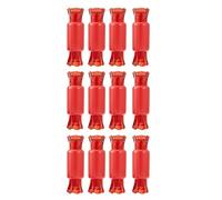 Botellas de bálsamo labial rellenables, envases vacíos de brillo de labios, forma de caramelo, tubos de brillo de labios, herramientas cosméticas, 12 unidades