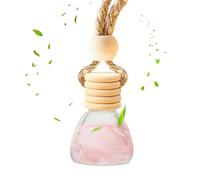Botellas de difusor de coche vacías - Botella aromática recargable para espejo interior, contenedor de perfume líquido de 8 ml, eliminador de olores para coches, viajes, aventuras