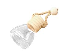 Botellas de difusor para coche, elegancia en forma de cono, botella de ambientador de aire recargable de vista trasera | Control eficiente de la fragancia, recipiente de aceite de fragancia d