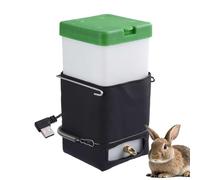 Botellas de eaur para Conejo - Alimentado por USB, calentadas sin, Botellas para Conejillos de Indias, Botella de Agua para Conejos calentados | Dispensador de Agua Bunny para cochinones de In