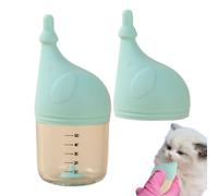 Botellas de Enfermería para Cachorros, Botellas de Gatito para Enfermería | Botellas de agua Lindas para Gatito,Nipples de alimentación de Mascotas Anti-