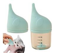 Botellas de gatito para enfermería, botella de cachorro - Lindas botellas de agua para gatito | Pequeño alimentador de cachorros, pezones de alimentación de mascotas anti-ascendencia, suministros de r
