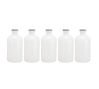 Botellas de jeringas veterinarias, 100ml, PP, botellas de inyección reutilizables para animales de ganado, 5 uds.