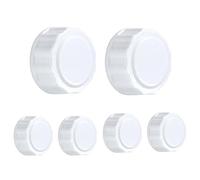 Botellas de orificio de tapas anchas, tapas de biberón de orificio anchas - Mantas de repuesto de tazas de agua para niños pequeños reutilizables - Pañales de biberón portátiles para coche, av