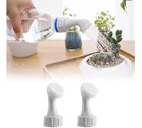 Botellas de riego automático de plástico, reutilizables, 2 unidades, riego automático para plantas de jardín, fácil manejo