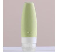 Botellas de viaje de silicona, tubos de champú, a prueba de fugas, recargables