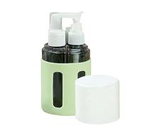 Botellas de viaje para artículos de aseo,4 en 1 recargable vacía con pulverizador - Contenedores de tamaño para llevar para champú, loción o líquido - para Champú, Acondicionador, Gel de Ducha, Perfum