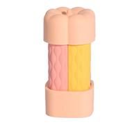 Botellas de viaje para artículos de tocador | Recipientes de loción portátiles | Botellas de silicona ligeras 4 en 1 a prueba de fugas para champú, acondicionador, cosméticos