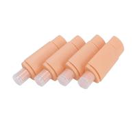 Botellas de Viaje Portátiles, Dispensador de champú de Compresión a Prueba de Fugas con Etiquetas Impermeables, Ideales para Artículos de Tocador sobre la Marcha