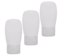 Botellas de Viaje Vacías 60ml Pe Color Blanco, 3 Piezas Rellenables